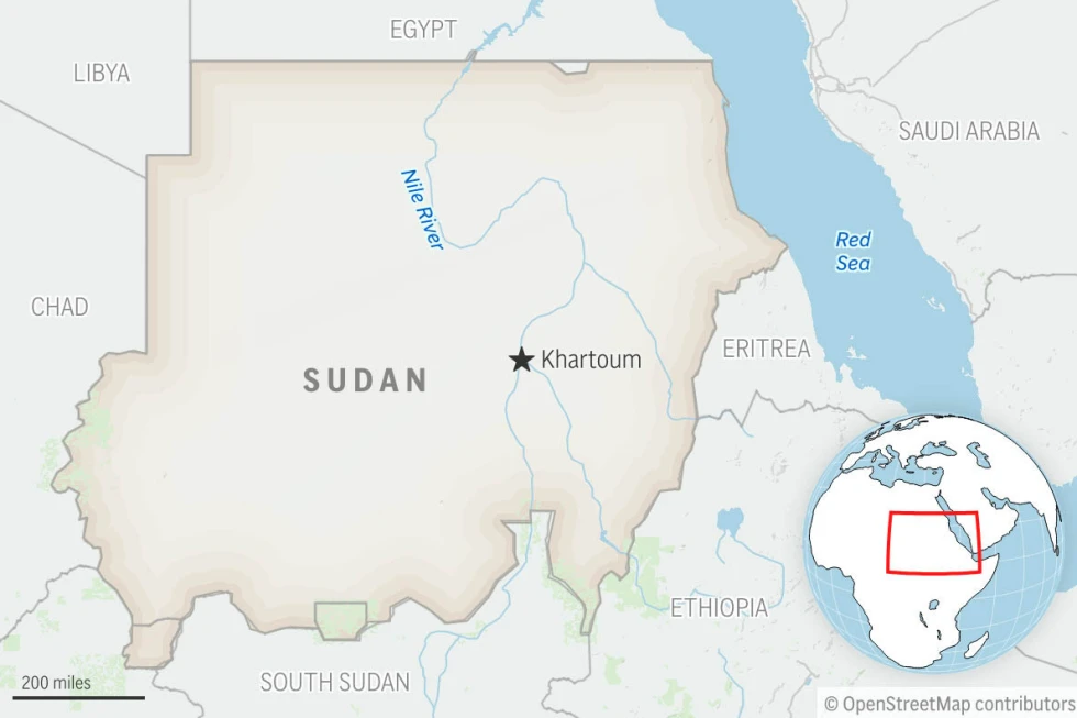 No Country Left: Inside Sudan’s Long Collapse Map of Sudan highlighting its borders and neighboring countries in Northeast Africa.