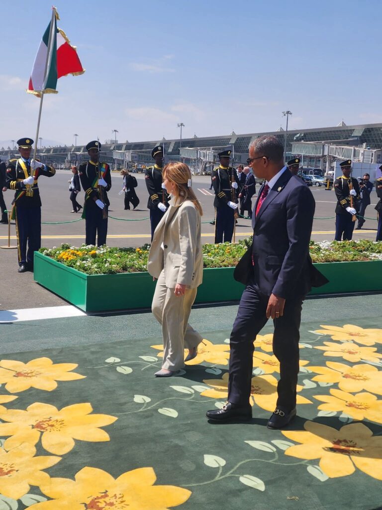 Giorgia Meloni Concludes Historic Summit in Addis Ababa Giorgia Meloni Concludes Historic Summit in Addis Ababa