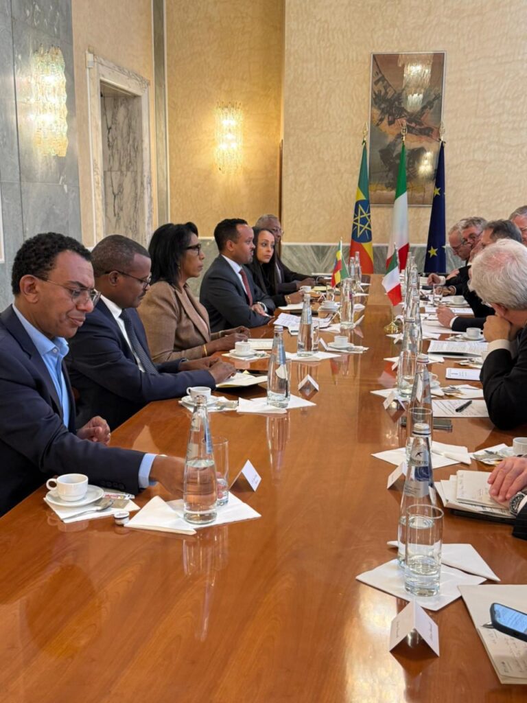 Ethiopia and Italy Strengthen Economic Relations in Rome