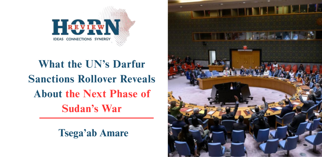 UN Darfur Sanctions Renewal Signals Shift in Sudan’s War